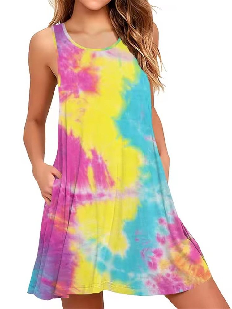 9XL Plus Size Sundress Loose F - Romper Floral Print ulasan dan harga