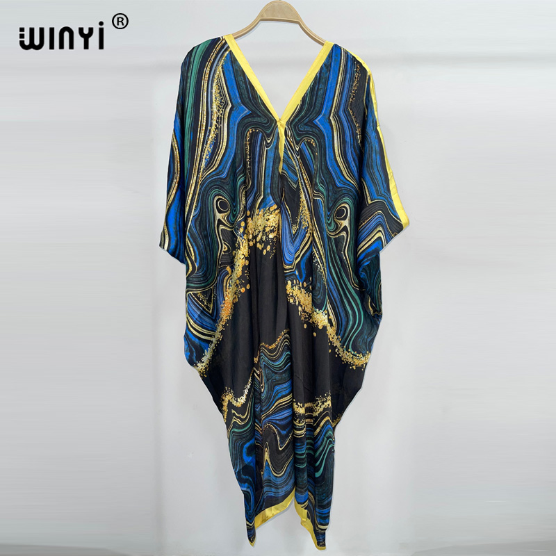 WINYI 2023 new Bohemian fashio - Cover Up Kaftan ulasan dan harga