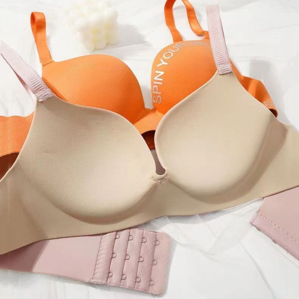 Fashion Letter Pattern Women D - Bralette Triangle Set ulasan dan harga