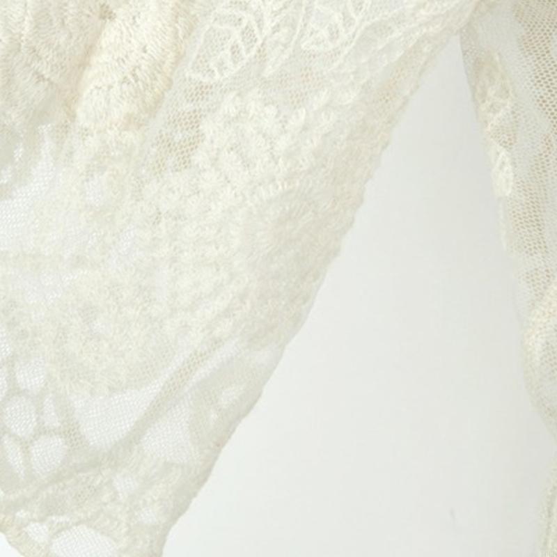 Women Lace Open Front Kimono C - Kimono Sheer Floral ulasan dan harga