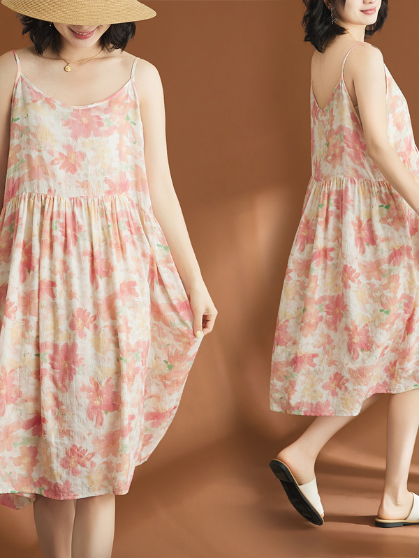 Casual Cotton Linen Women's Dr - Linen Dress Wrap ulasan dan harga