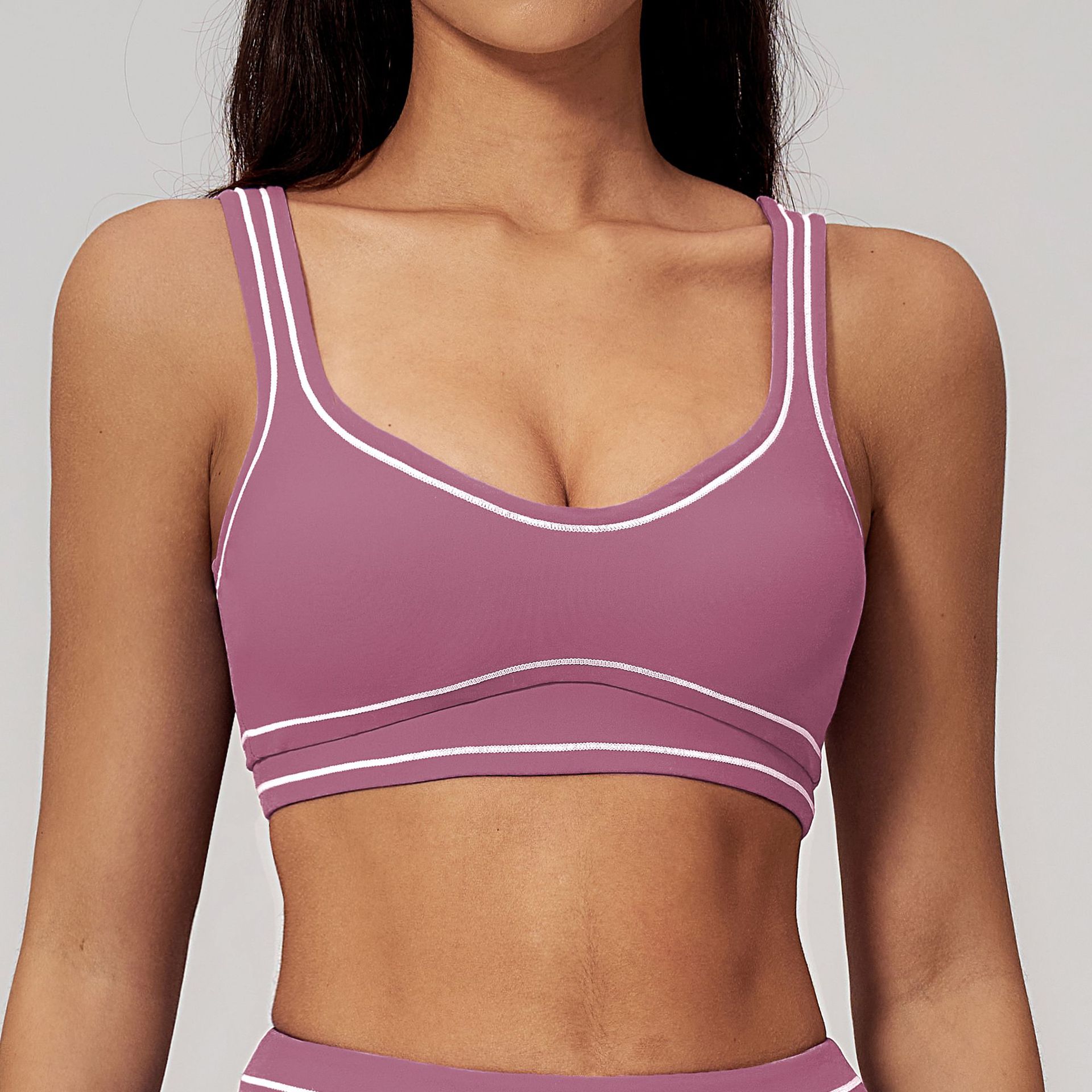 2026 Yoga Bra Women Sports Bra - Bralette Triangle Set ulasan dan harga