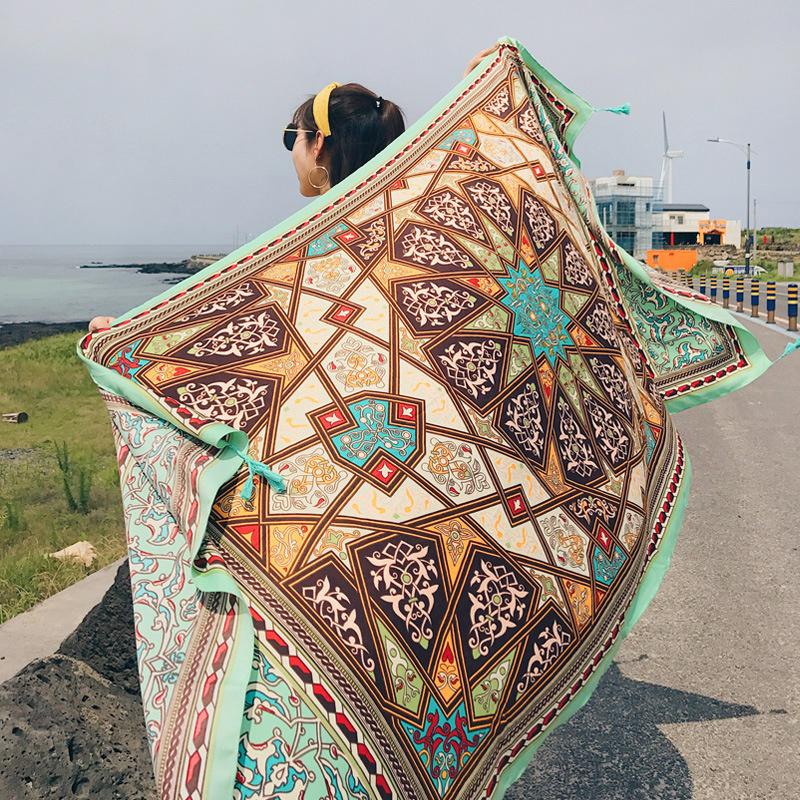 2018 New 90x180cm Twill cotton - Cover Up Kaftan ulasan dan harga