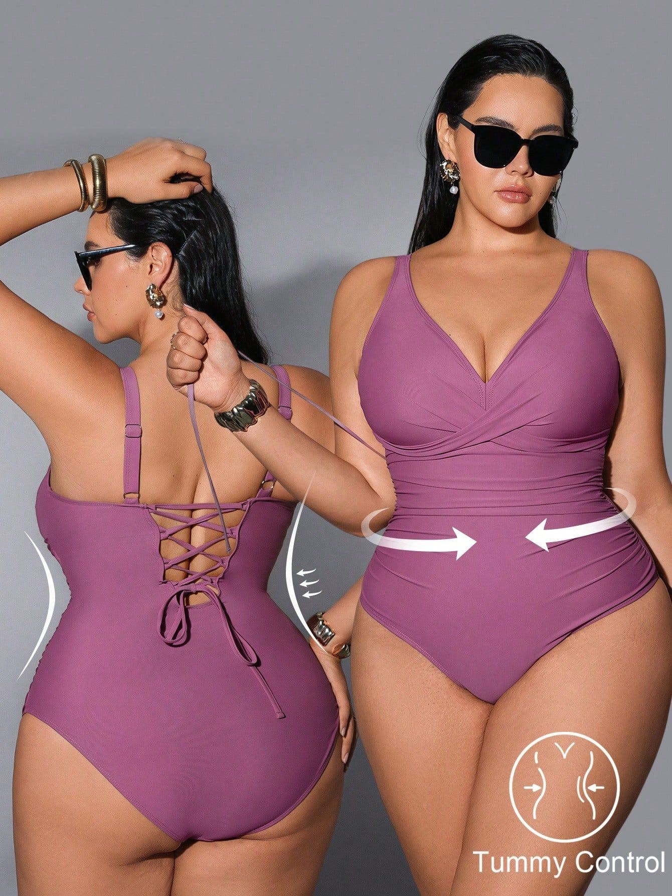Swimwear 2026 Swimsuit Woman P - Swimsuit Bikini Ruched ulasan dan harga