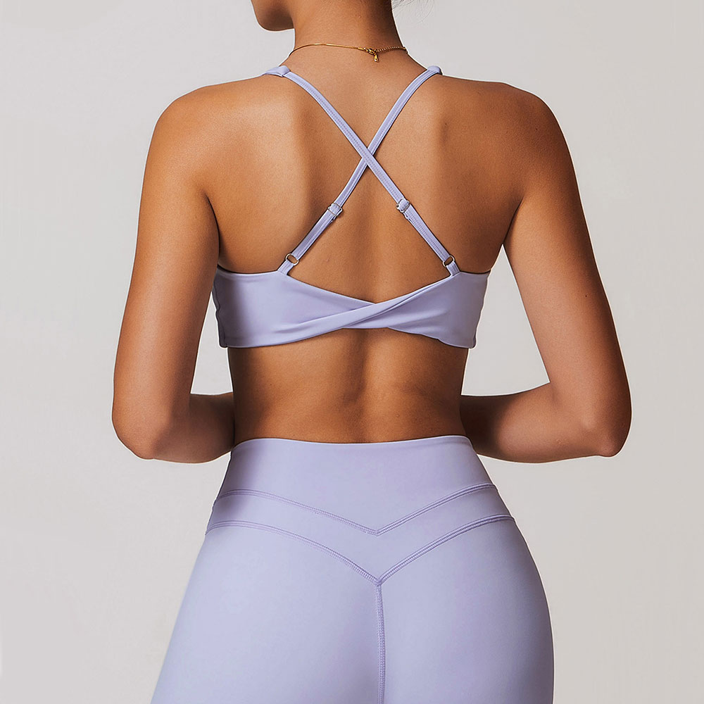 JUREN Sports Bra Women Fitness - Bralette Triangle Set ulasan dan harga