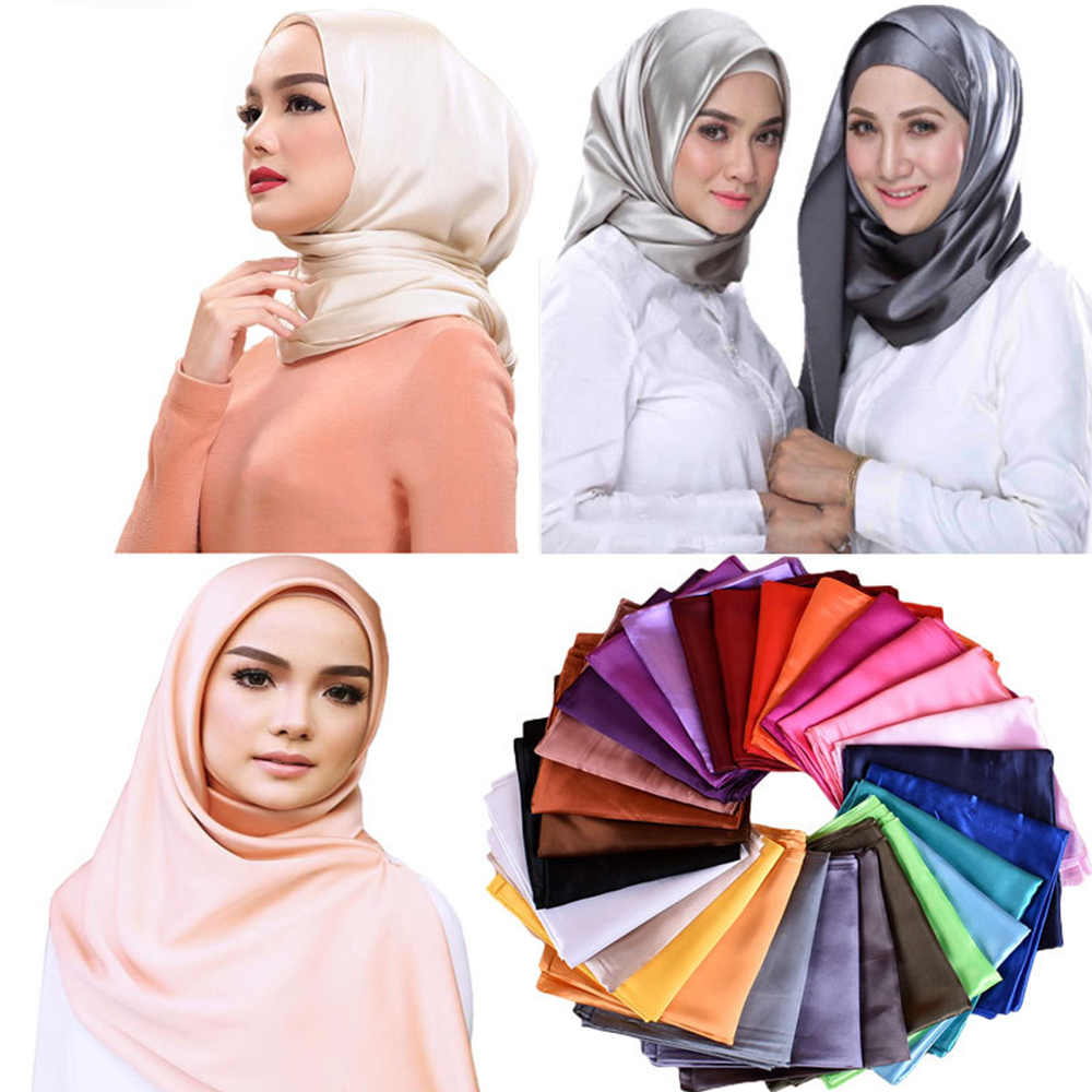 Women's Scarf Silk   Brand New - Headband Summer Knit ulasan dan harga