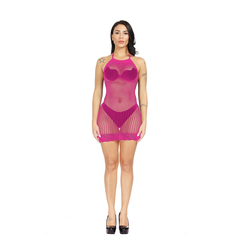 1PC Women Sexy Fishnet Cover U - Cover Up Kaftan ulasan dan harga